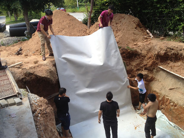 用绿色提升雨水综合利用系统增加城市韧性