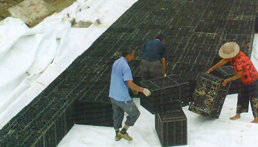 雨水收集PP模块设施怎么安装与设施安装流程