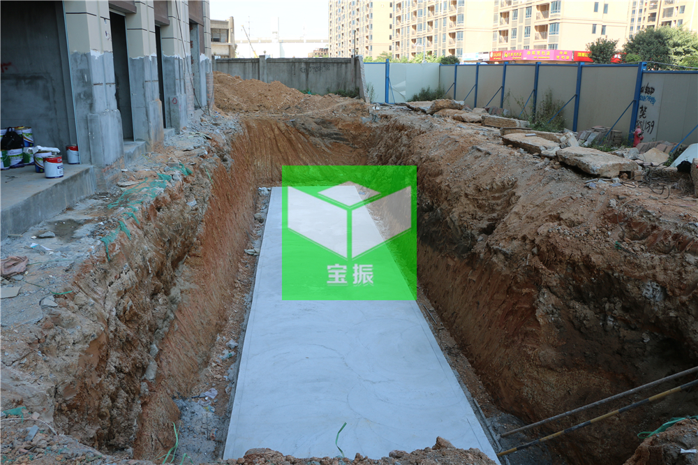 pp模块-​雨水收集系统储水池施工